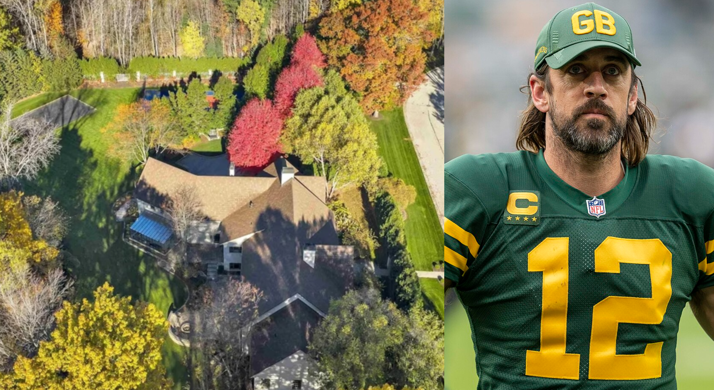Aaron Rodgers Lists $3.7M Wisconsin Estate as He Fully Moves On From Green Bay Era